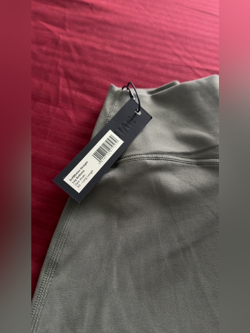 Oner Active Straight-Leg High-Rise Pants — Gray - Picture 2 of 2
